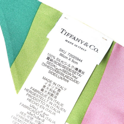 Tiffany & Co Bird on a Lock Ribbon Scarf All Silk — view 5