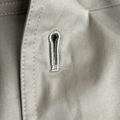 Saint Laurent Yves Coat Beige Long Sleeve Fur — view 6