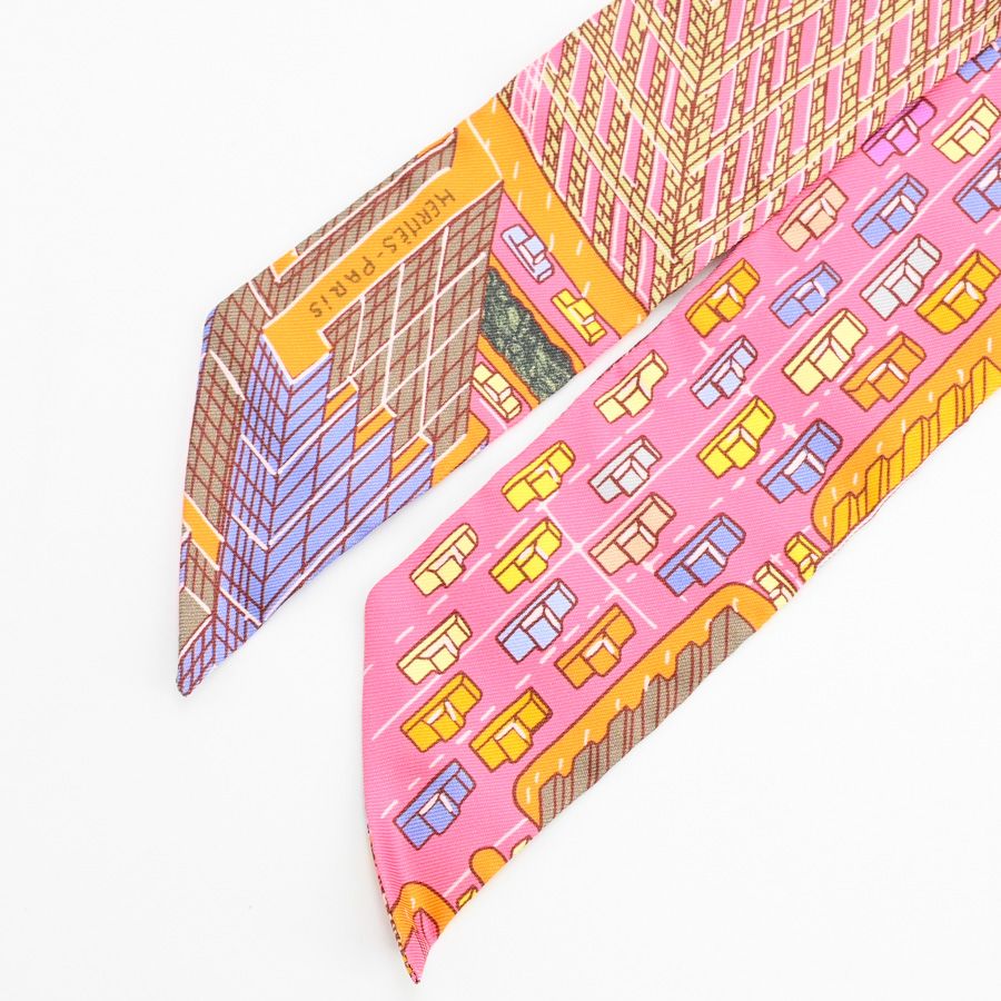 Hermes Scarf Twilly Silk — view 3