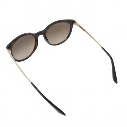 Prada Wellington Sunglasses Tortoiseshell Pattern Metal Frame — view 4