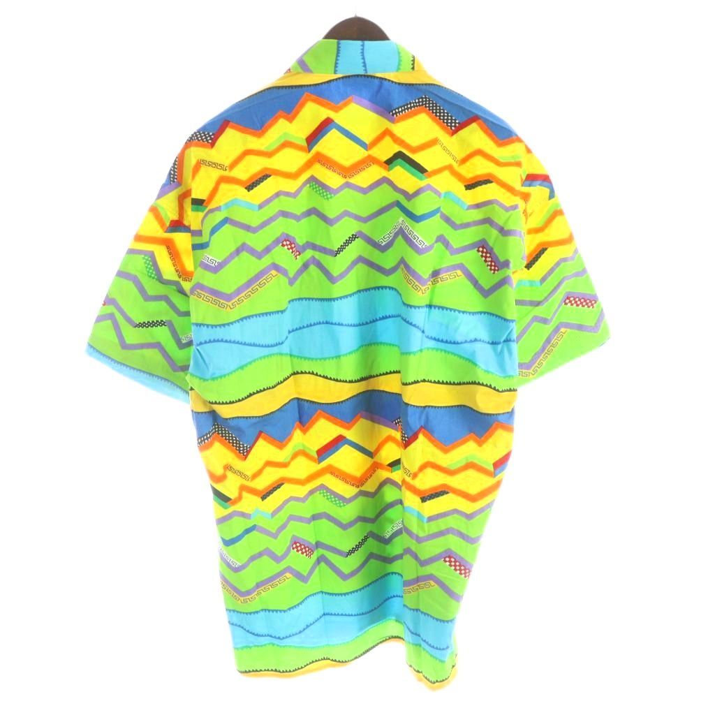 Versace Jeans Couture Casual Shirt Short Sleeve All Pattern Greca Mw — view 2