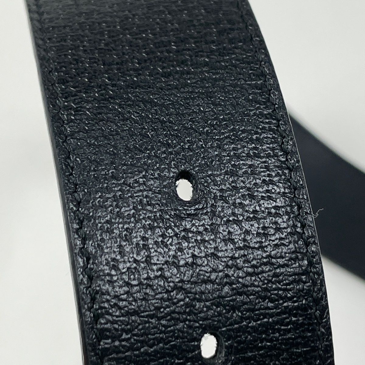 Gucci Double Wide Belt GG Marmont Leather Black — view 4