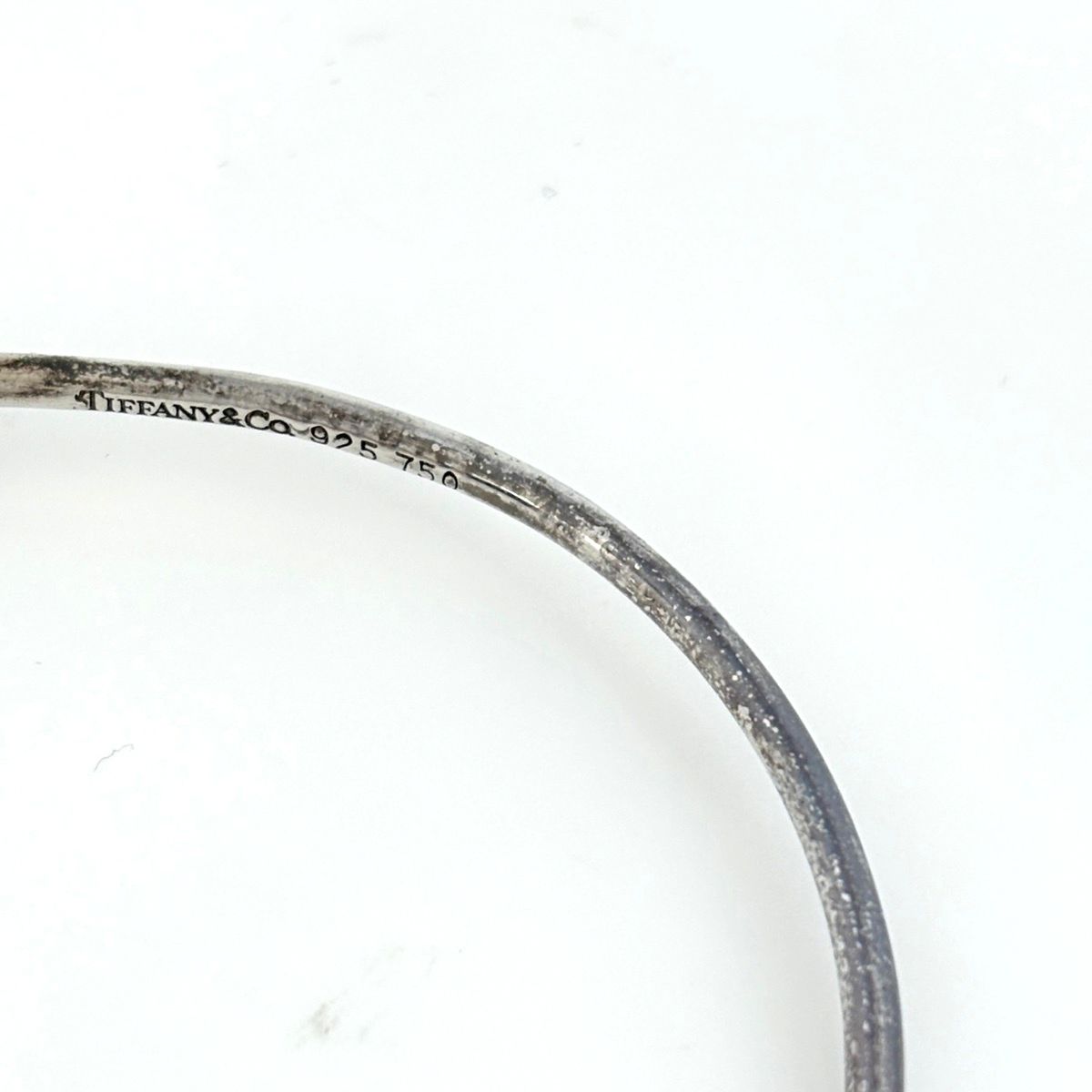 Tiffany & Co Hook Eye Bangle Love Knot Bracelet — view 4