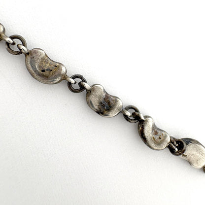 Tiffany & Co Bean Necklace Choker Silver — view 4
