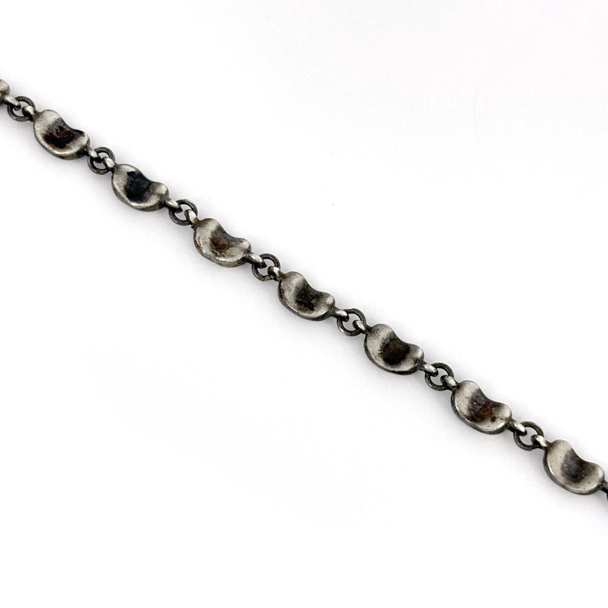 Tiffany & Co Bean Necklace Choker Silver — view 2