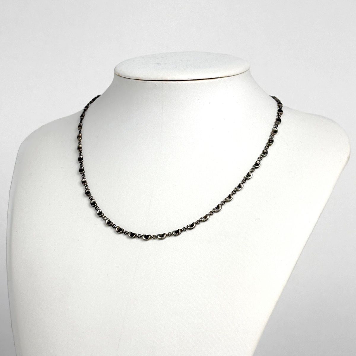 Tiffany & Co Bean Necklace Choker Silver — view 5