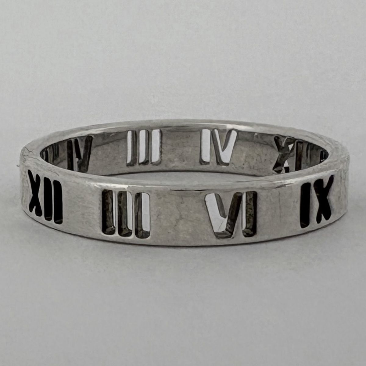 Tiffany & Co Atlas Ring 18K Silver — view 2