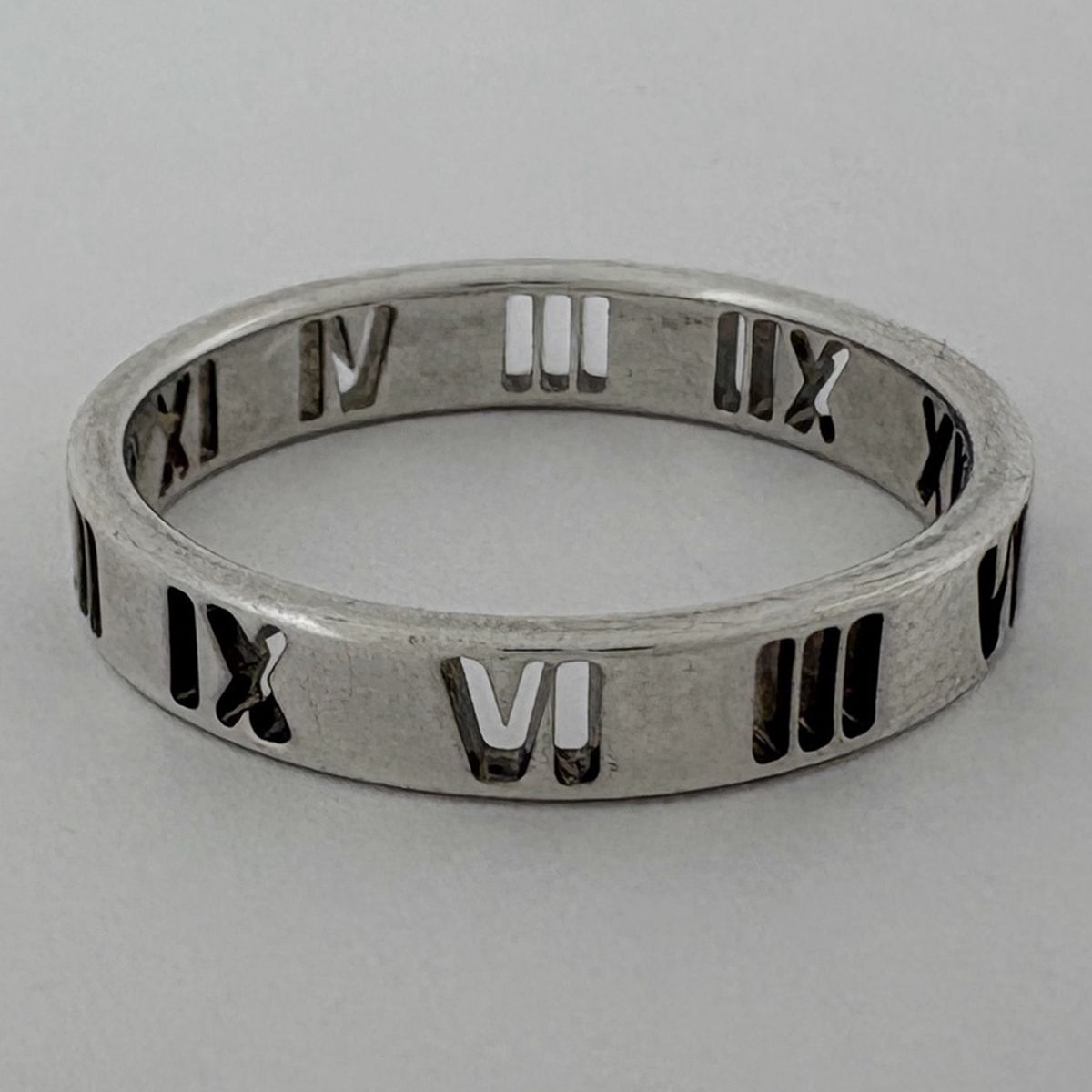 Tiffany & Co Atlas Ring 18K Silver — view 4