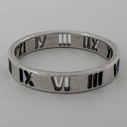 Tiffany & Co Atlas Ring 18K Silver — view 4
