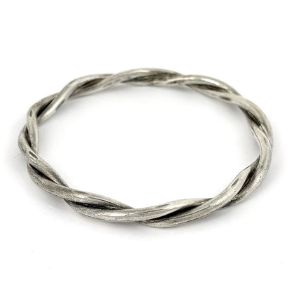 Tiffany & Co Twist Bangle Silver — view 3