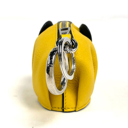 Loewe Elephant Motif Coin Case Purse Leather — view 3
