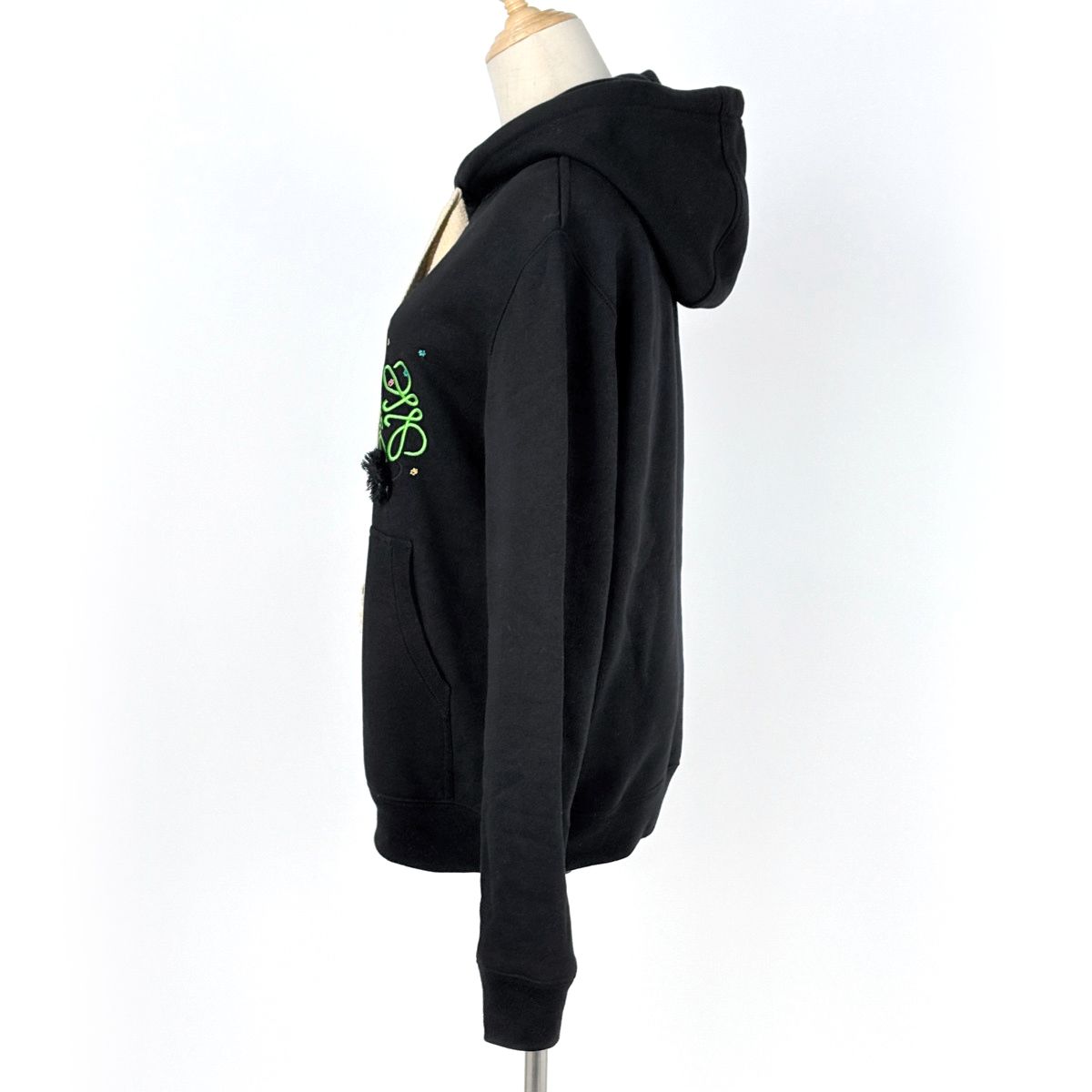 Loewe Anagram Hoodie Embroidery Studio Ghibli Spirited Away Top Cotton — view 2
