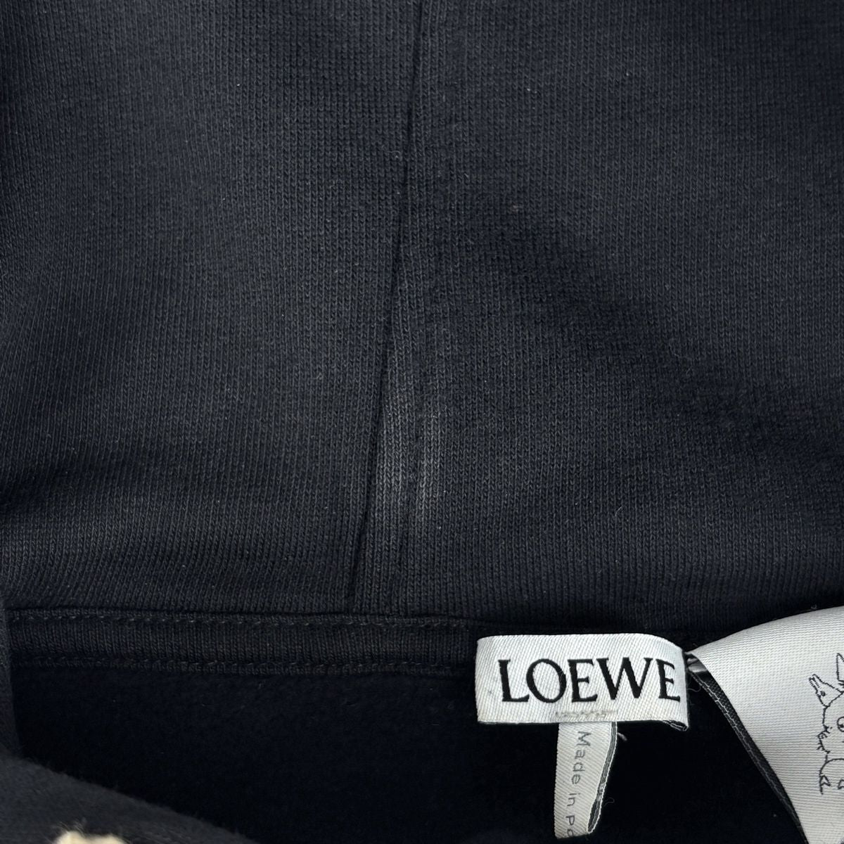 Loewe Anagram Hoodie Embroidery Studio Ghibli Spirited Away Top Cotton — view 6