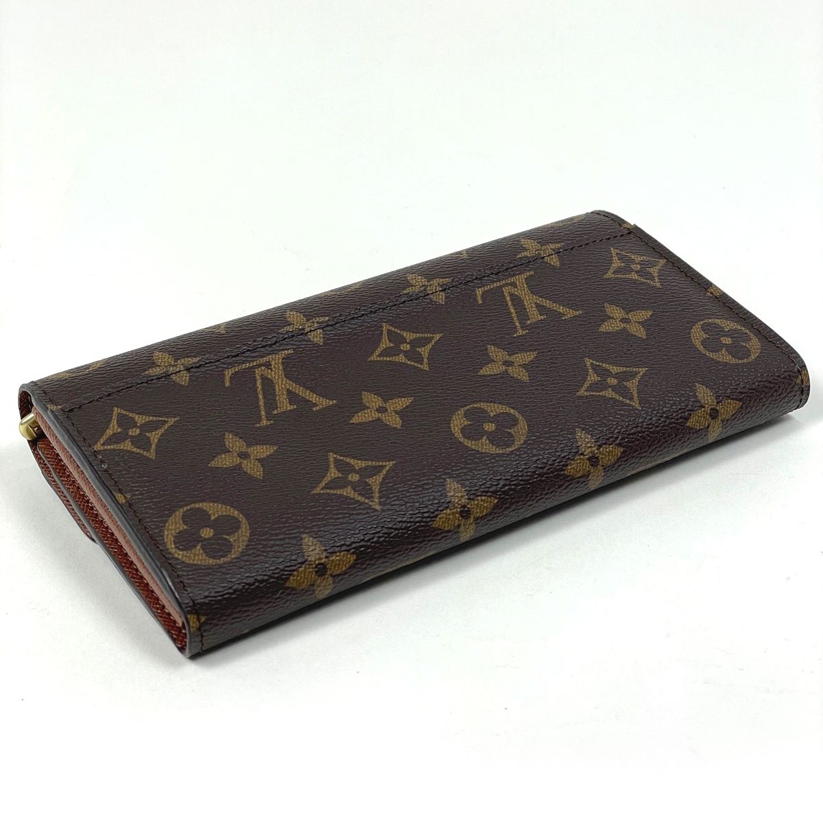 Louis Vuitton Portefeuille Sarah Bifold Wallet Monogram Brown — view 2