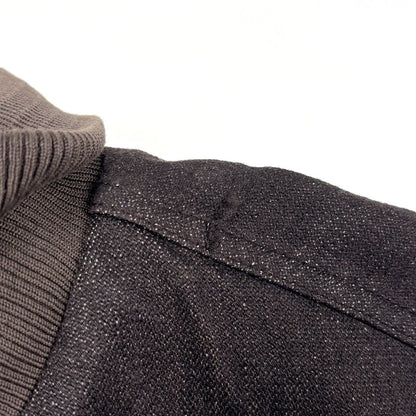 Louis Vuitton Logo Button Zip Up Jacket Denim High — view 5