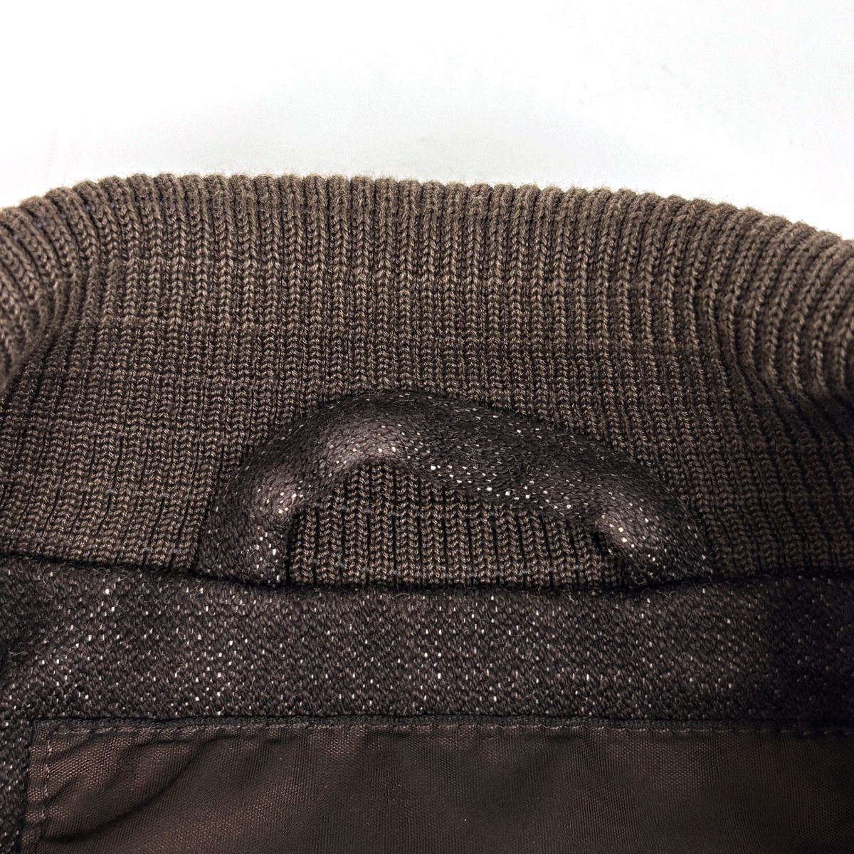 Louis Vuitton Logo Button Zip Up Jacket Denim High — view 6