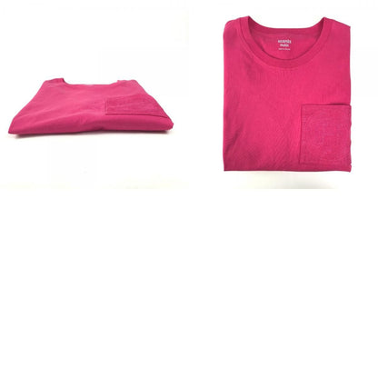 Hermes Dress Embroidered Mosaic Logo Pocket Cotton Pink — view 9