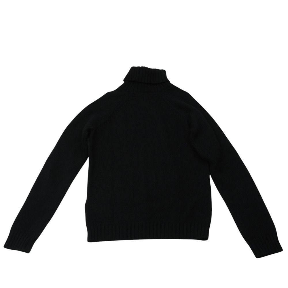 Loewe Cashmere Turtleneck Knit Sweater Long Sleeve High Neck Top — view 2