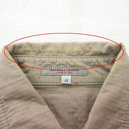 Bottega Veneta Military Shirt Jacket Long Sleeve Cotton 48 — view 9