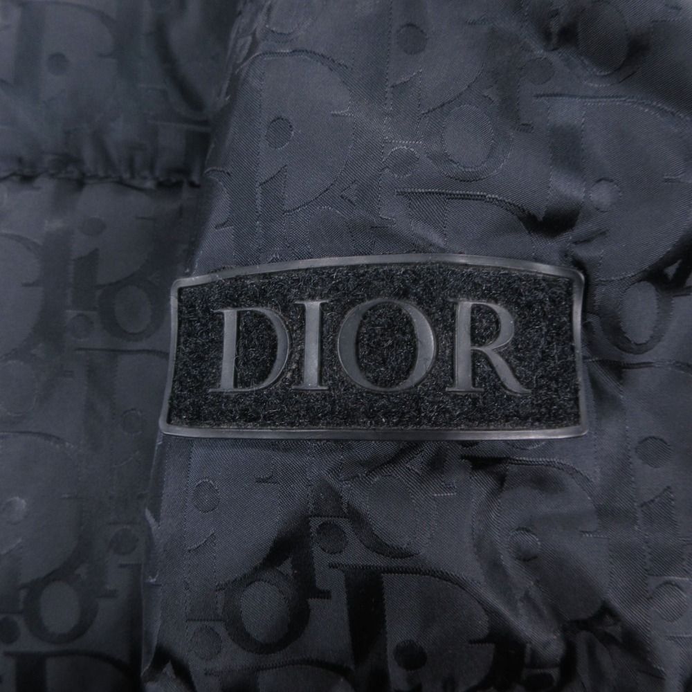 Dior Down Jacket Nylon 48 L Black — view 5