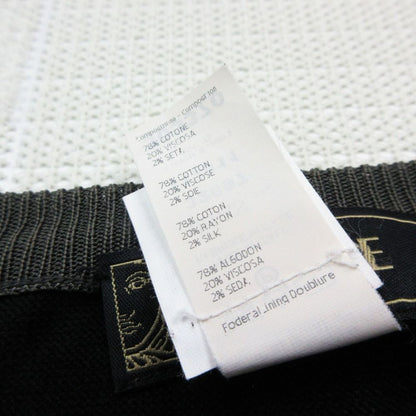 Versace Vintage Henley Neck Knit T-Shirt Short Sleeve Logo — view 6