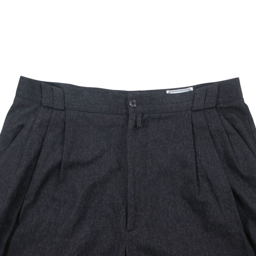 Versace Vintage Gianni Trousers 3 Tuck Pants Cashmere Wool — view 3