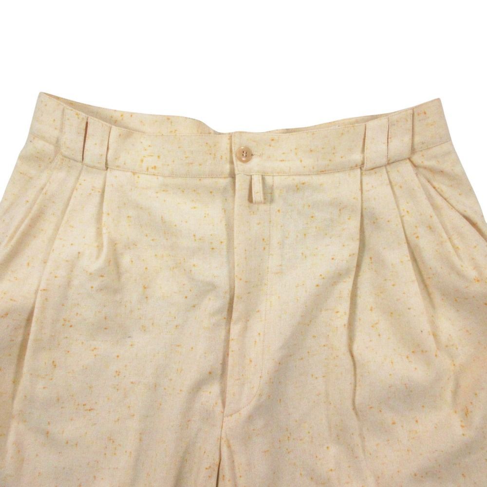 Versace Vintage Gianni Trousers 3 Tuck Pants Wool Mix All Over — view 3