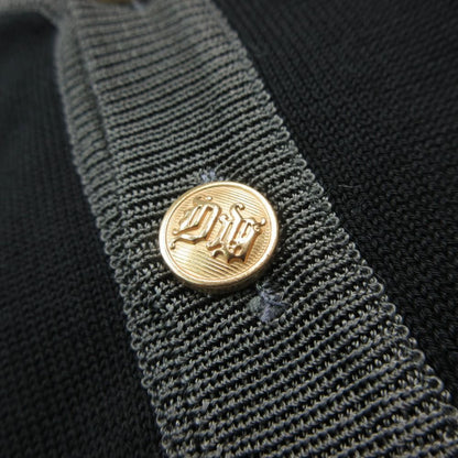 Versace Vintage Henley Neck Knit T-Shirt Short Sleeve Logo — view 7