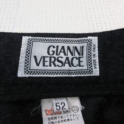 Versace Vintage Gianni Trousers 3 Tuck Pants Cashmere Wool — view 5