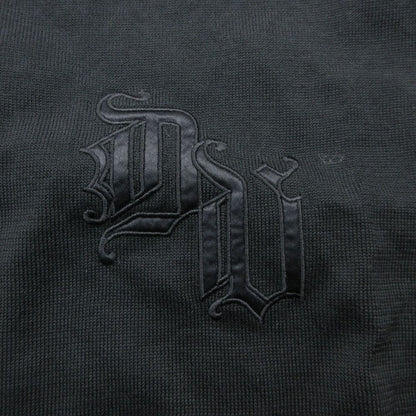 Versace Vintage Henley Neck Knit T-Shirt Short Sleeve Logo — view 4