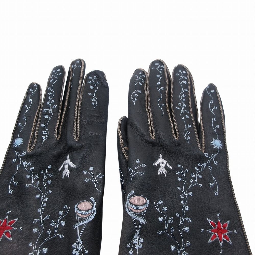 Dior Lamb Leather Gloves 7 — view 9