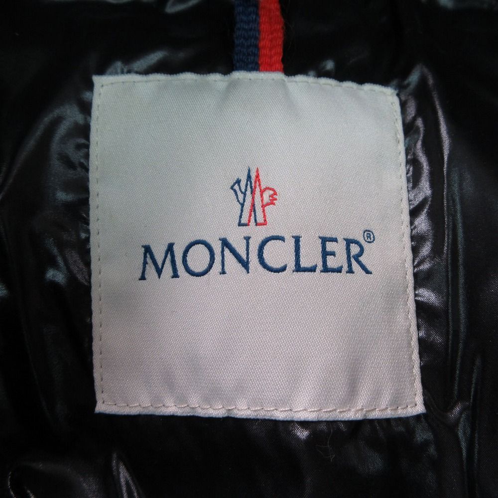 Bvlgari Moncler Coyote Rabbit Fur Down Jacket Black — view 3