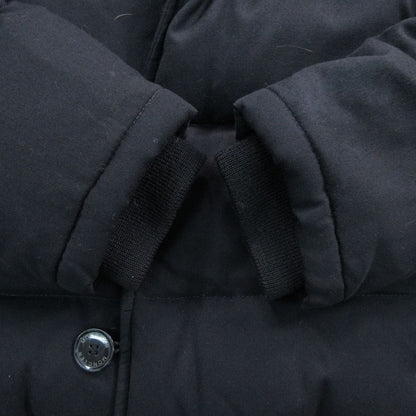 Bvlgari Moncler Coyote Rabbit Fur Down Jacket Black — view 6
