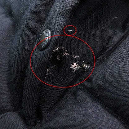 Bvlgari Moncler Coyote Rabbit Fur Down Jacket Black — view 9