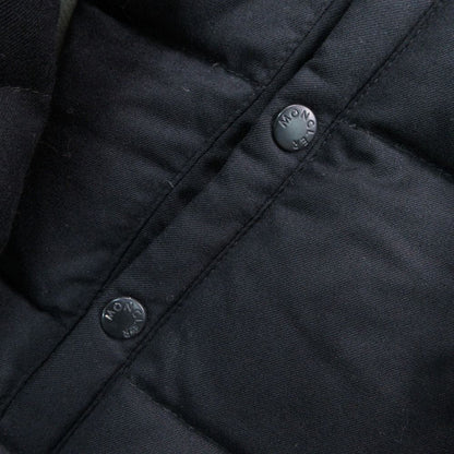 Bvlgari Moncler Coyote Rabbit Fur Down Jacket Black — view 8