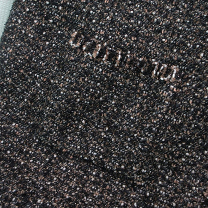 Chanel Tweed Long Coat Brown Black 44 XL — view 6