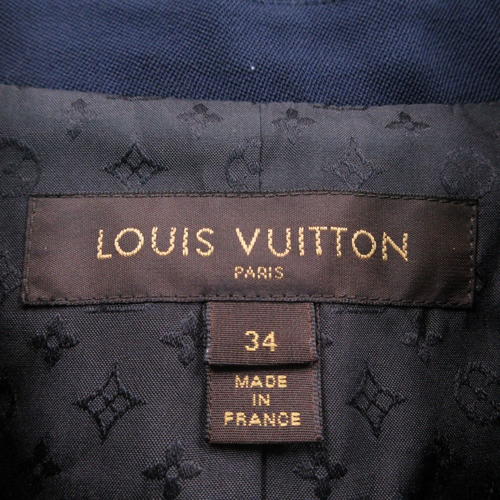Louis Vuitton Double Breasted Tailored Jacket Monogram Lining — view 3