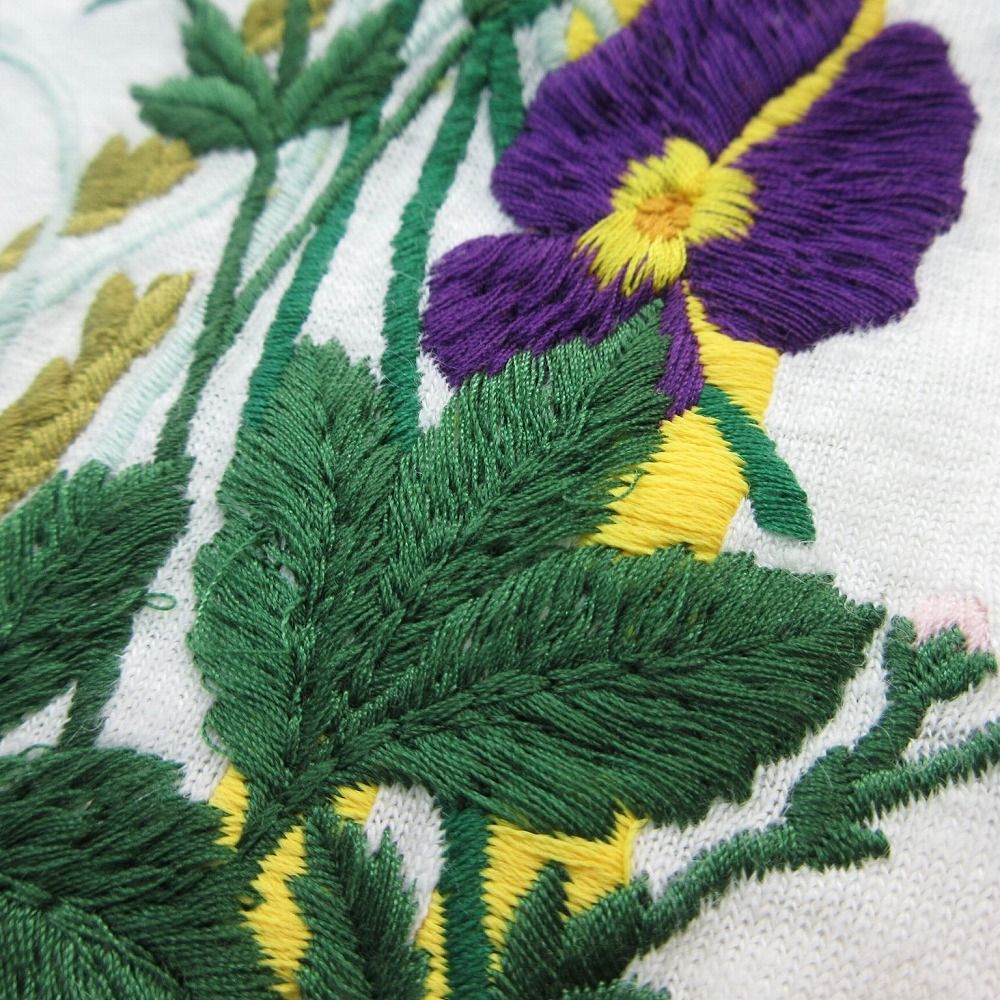 Gucci T-Shirt Short Sleeve Floral Pattern — view 5