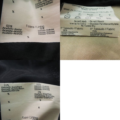 Fendi Coating Stand Collar Coat with Inner Vest Layered Black 40 — view 4