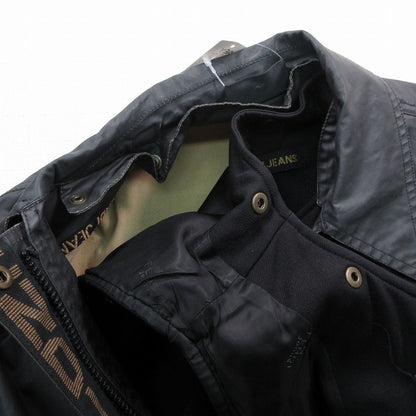 Fendi Coating Stand Collar Coat with Inner Vest Layered Black 40 — view 9