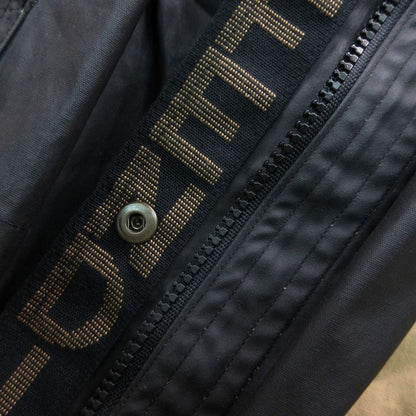 Fendi Coating Stand Collar Coat with Inner Vest Layered Black 40 — view 7