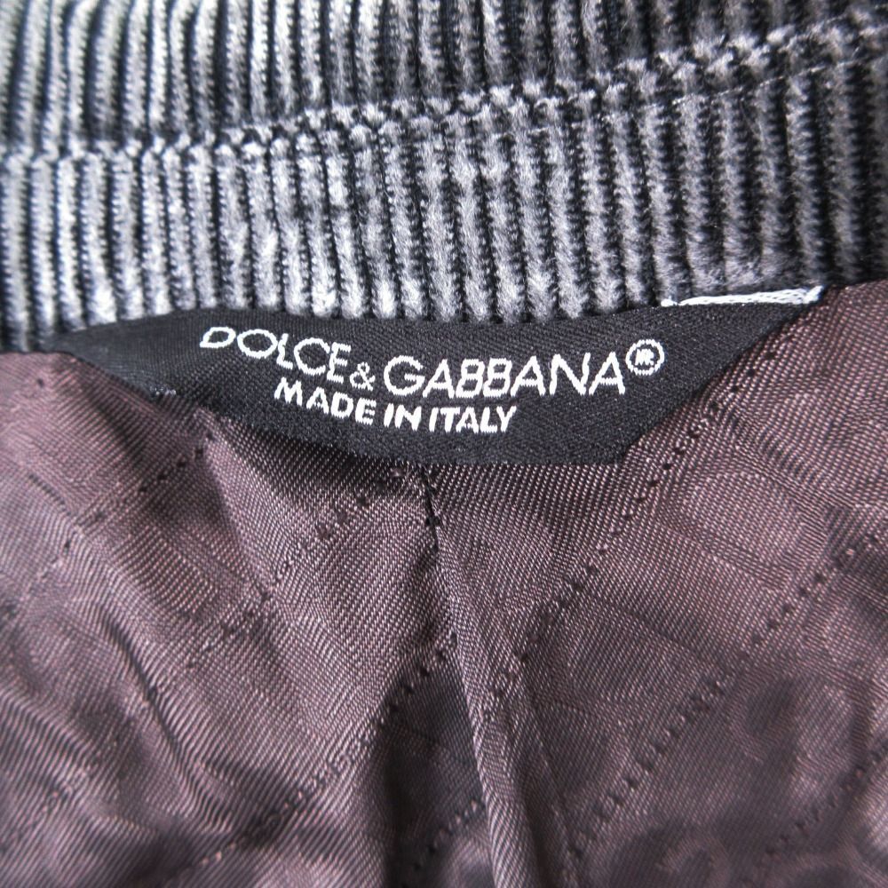 Dolce & Gabbana Corduroy Peaked Lapel Jacket — view 3