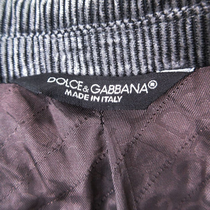 Dolce & Gabbana Corduroy Peaked Lapel Jacket — view 3