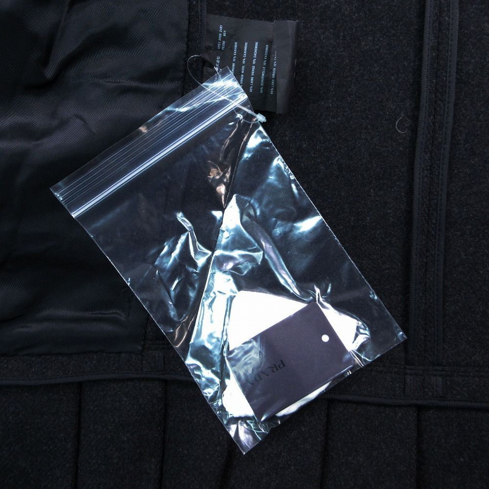 Prada Wool Cashmere Button Coat — view 5