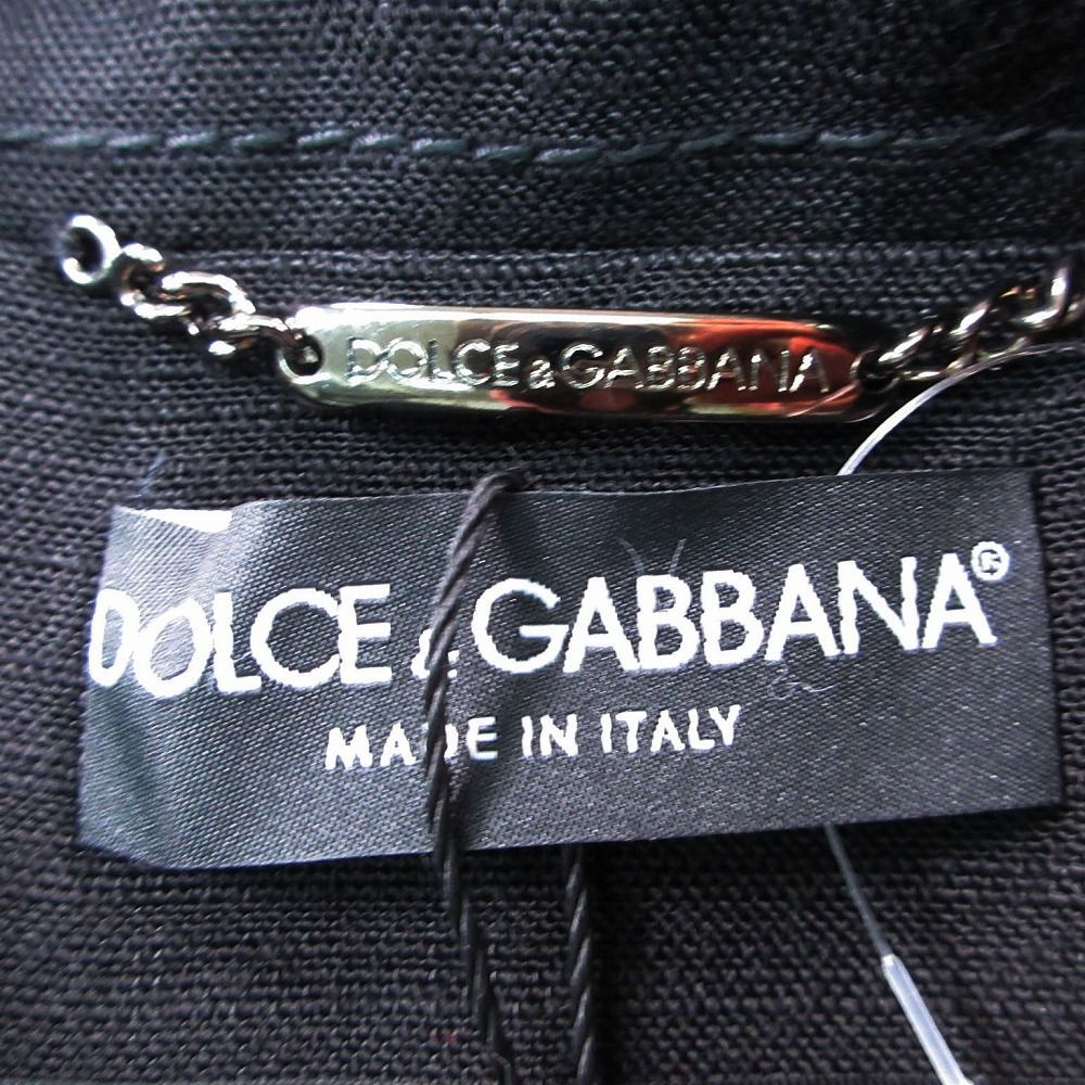 Dolce & Gabbana Rayon Stand Color Coat 36 — view 3