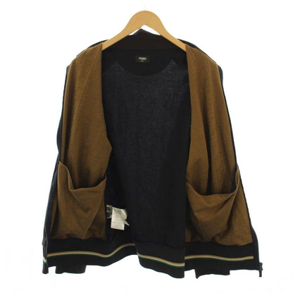 Fendi Zucca Pattern Jacket Black Beige — view 4