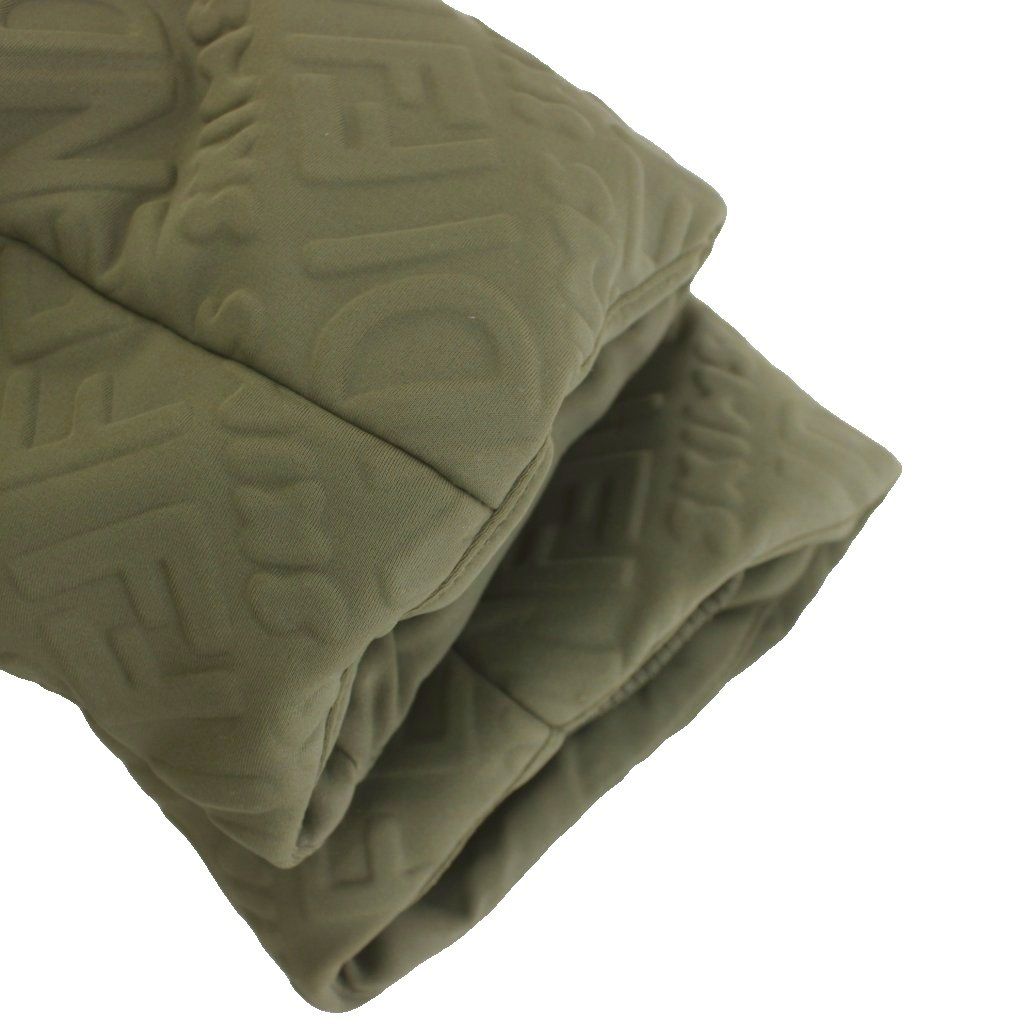 Fendi Skims Down Jacket Logo All Over Pattern S Khaki Agnr — view 6
