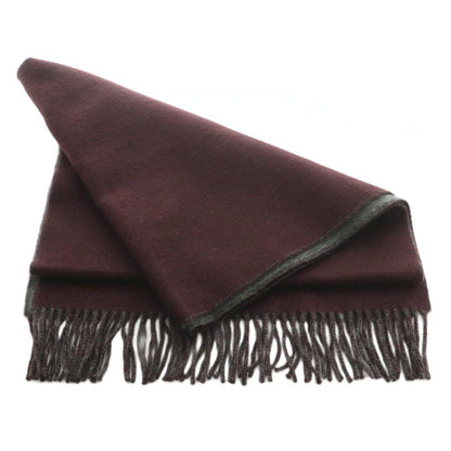 Hermes Recto Verso Scarf Cashmere Fringe Reversible Gold Gray Bold — view 3
