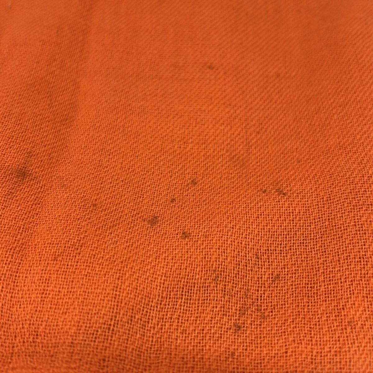 Fendi Shawl Orange Wool — view 6