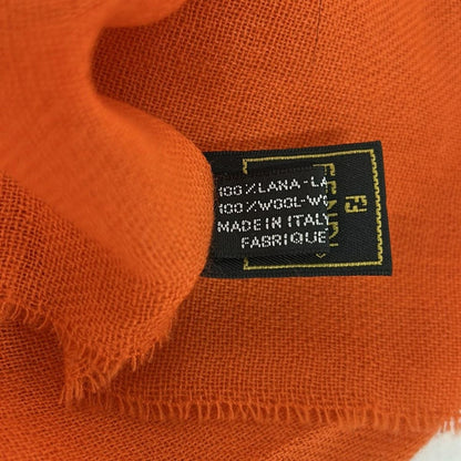 Fendi Shawl Orange Wool — view 3